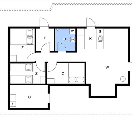 Casa de Férias G230-lemvig-gyvelvej-30 *